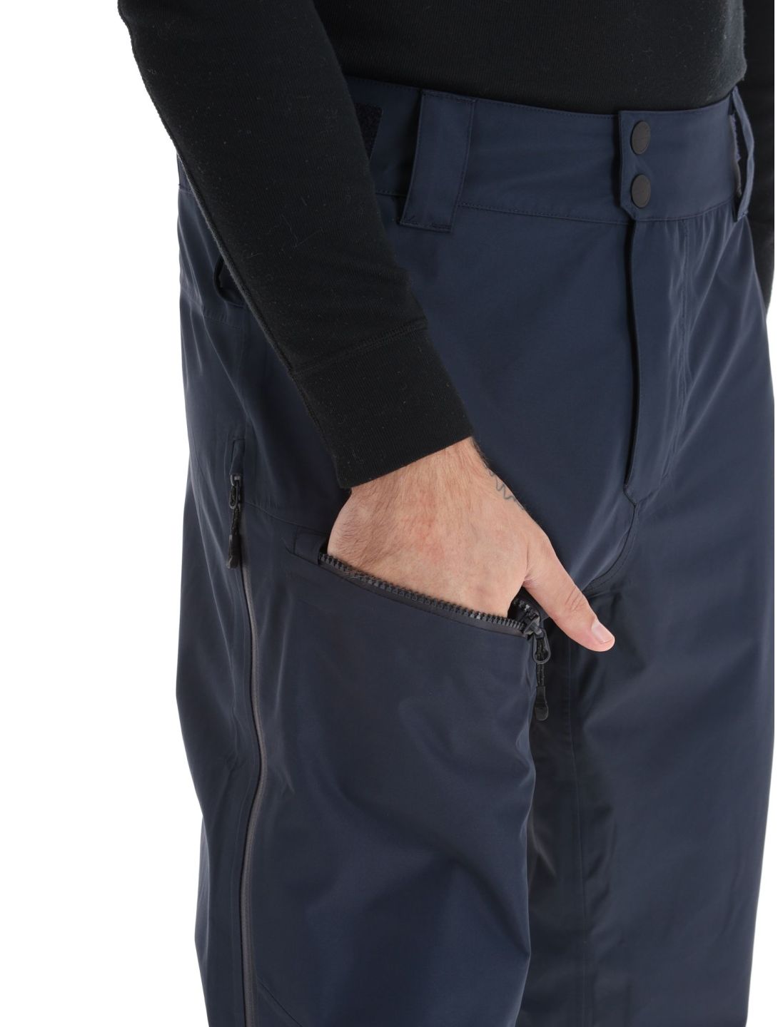 Picture, Eron 3L pantalones de esquí hardshell hombres Dark Blue azul 