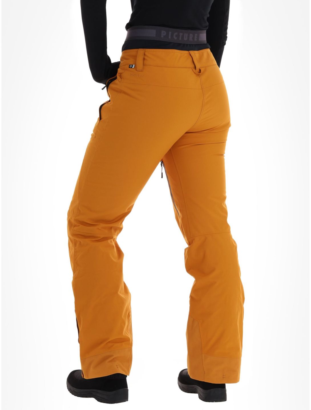 Picture, Exa pantalones de esquí mujeres Camel marrón 