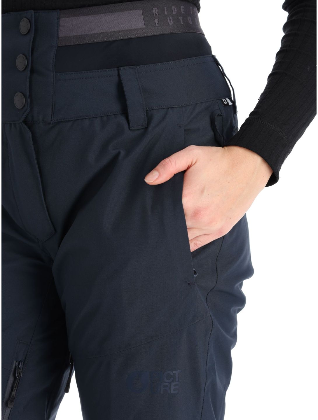 Picture, Exa pantalones de esquí mujeres Dark Blue azul 