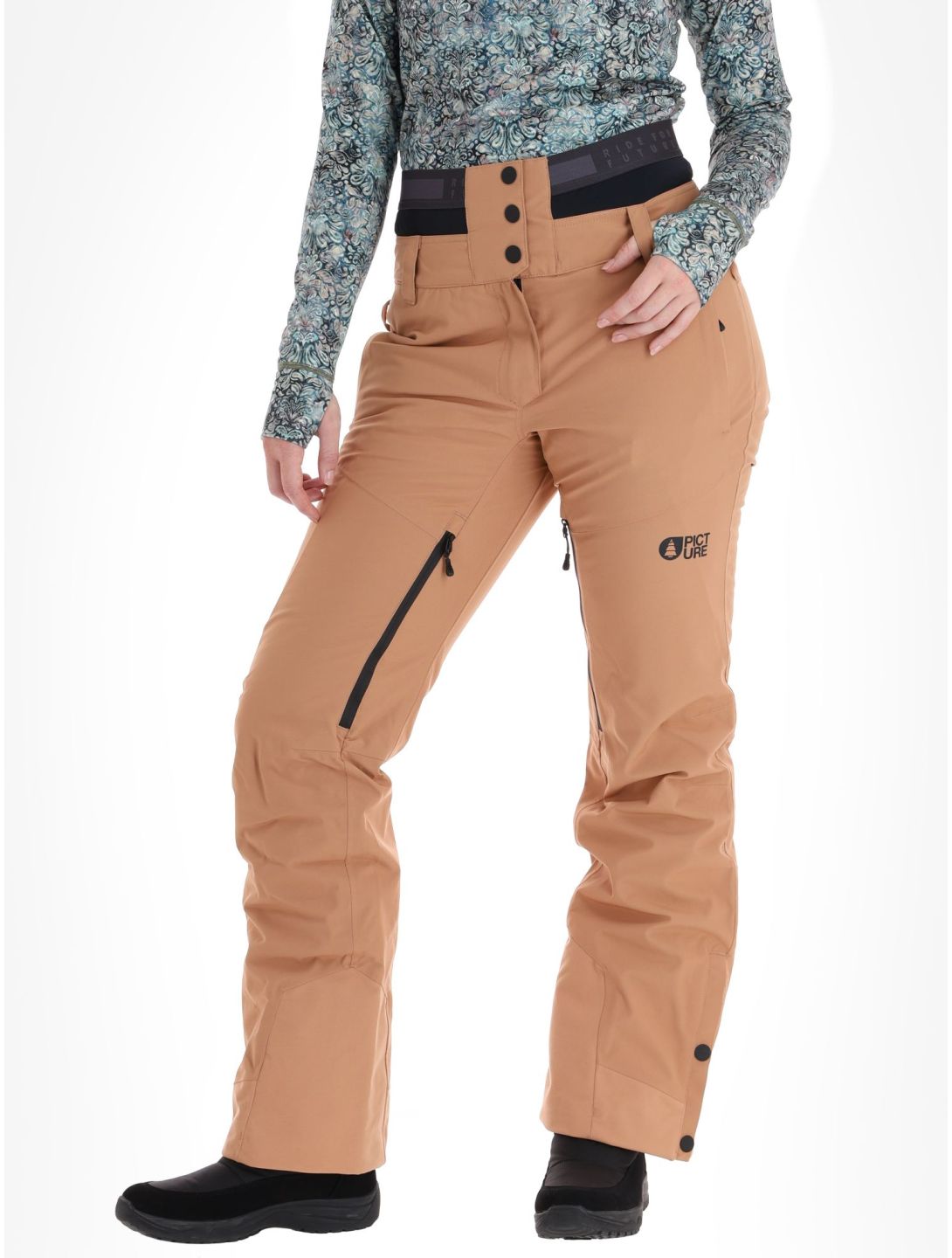 Picture, Exa pantalones de esquí mujeres Latte beige 