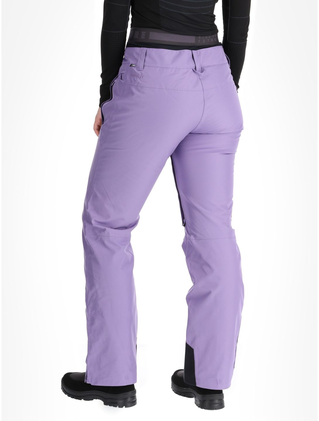 Picture, Exa pantalones de esquí mujeres Paisley Purple púrpura 