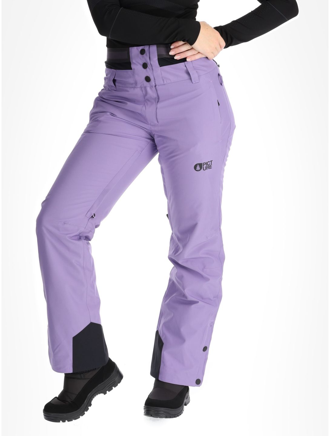 Picture, Exa pantalones de esquí mujeres Paisley Purple púrpura 