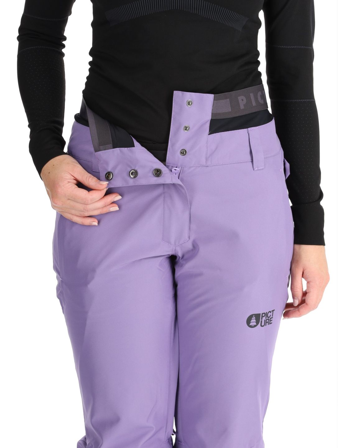 Picture, Exa pantalones de esquí mujeres Paisley Purple púrpura 