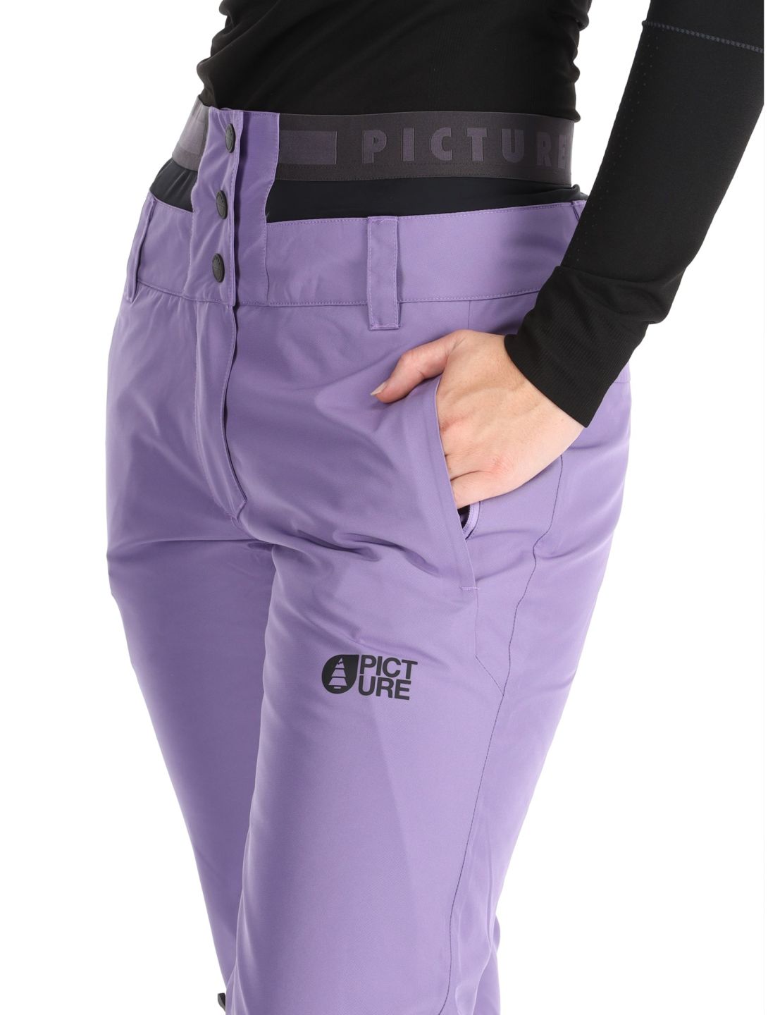 Picture, Exa pantalones de esquí mujeres Paisley Purple púrpura 