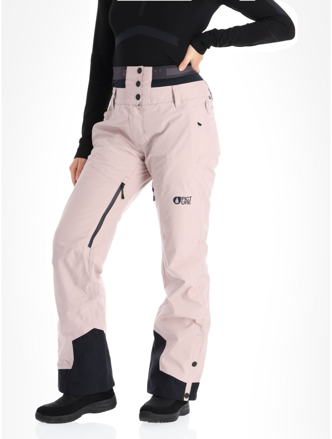 Picture, Exa pantalones de esquí mujeres Shadow Gray gris 