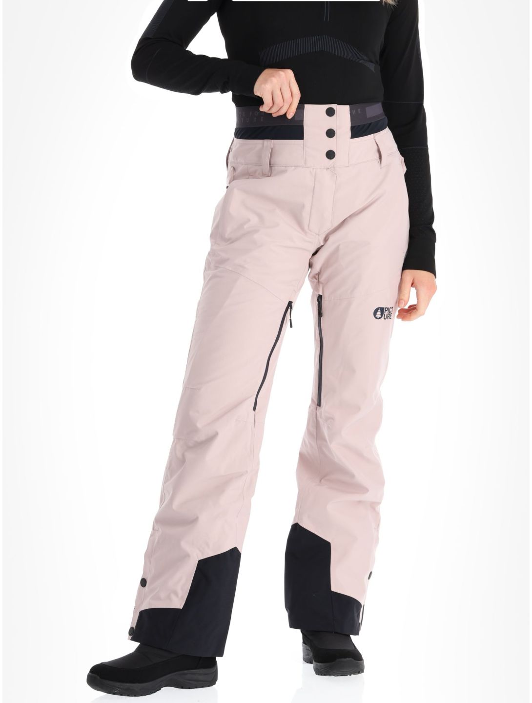 Picture, Exa pantalones de esquí mujeres Shadow Gray gris 