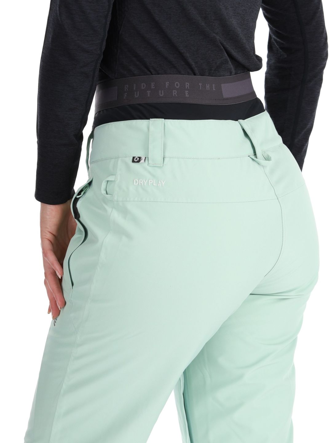 Picture, Exa pantalones de esquí mujeres Silt Green verde 