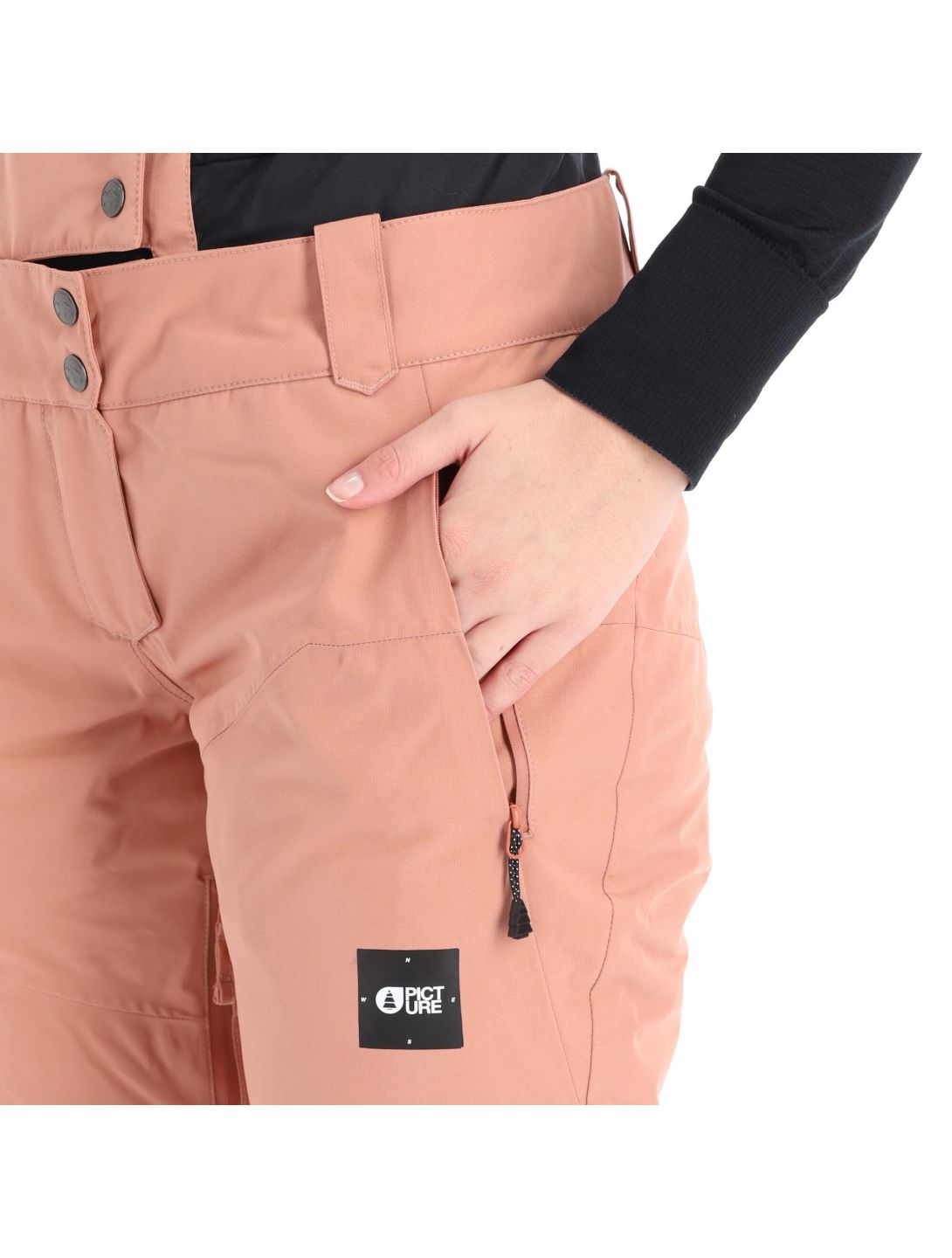 Picture, Exa Pt pantalones de esquí regular fit mujeres Misty rosa 