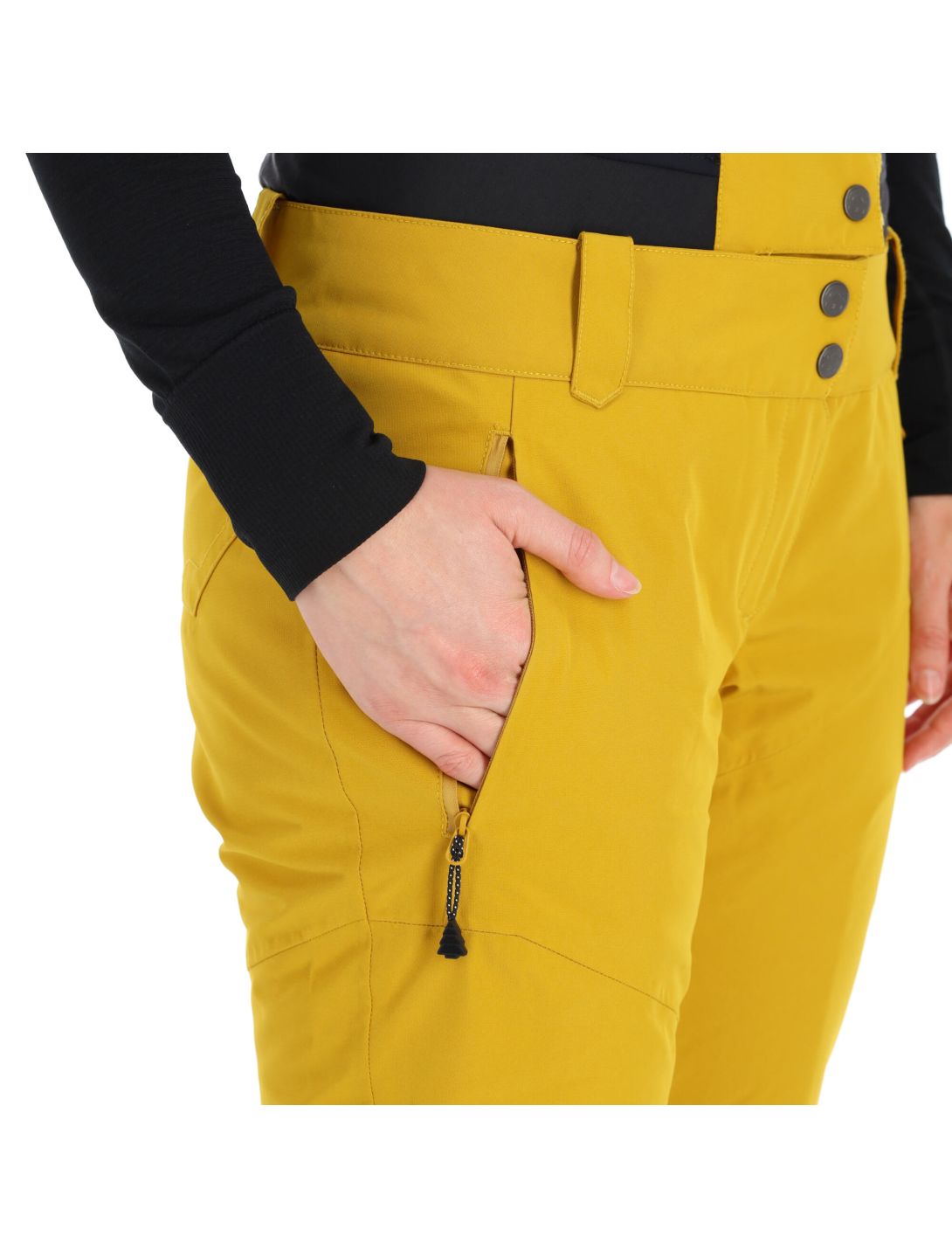 Picture, Exa Pt pantalones de esquí mujeres safran amarillo