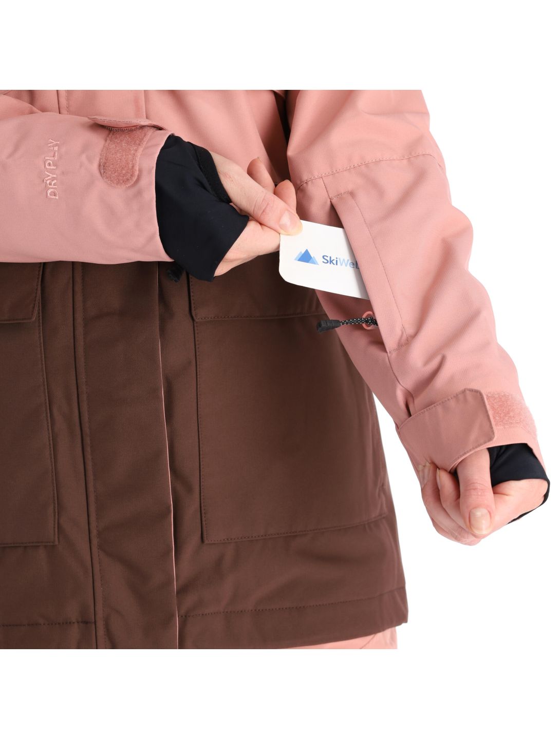 Picture, Glawi Jkt chaqueta de esquí mujeres ash rosa 