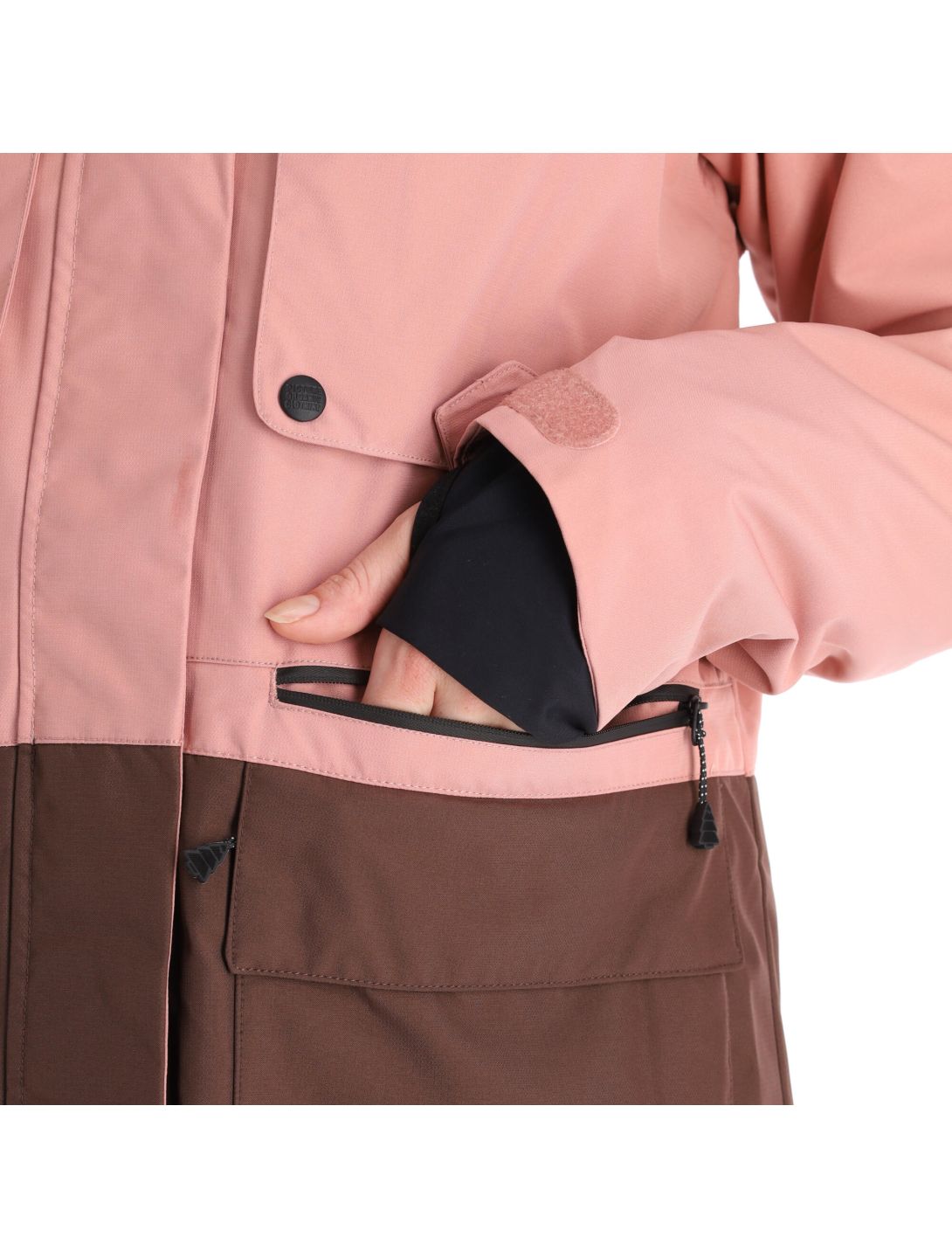 Picture, Glawi Jkt chaqueta de esquí mujeres ash rosa 