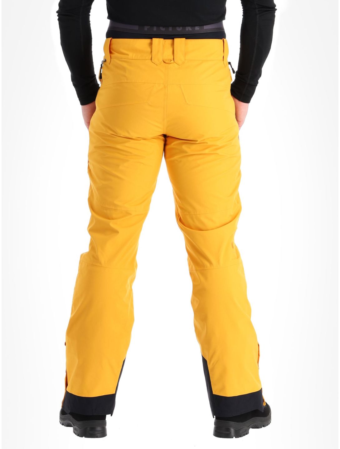 Picture, Impact pantalones de esquí hombres Autumn Blaze amarillo 