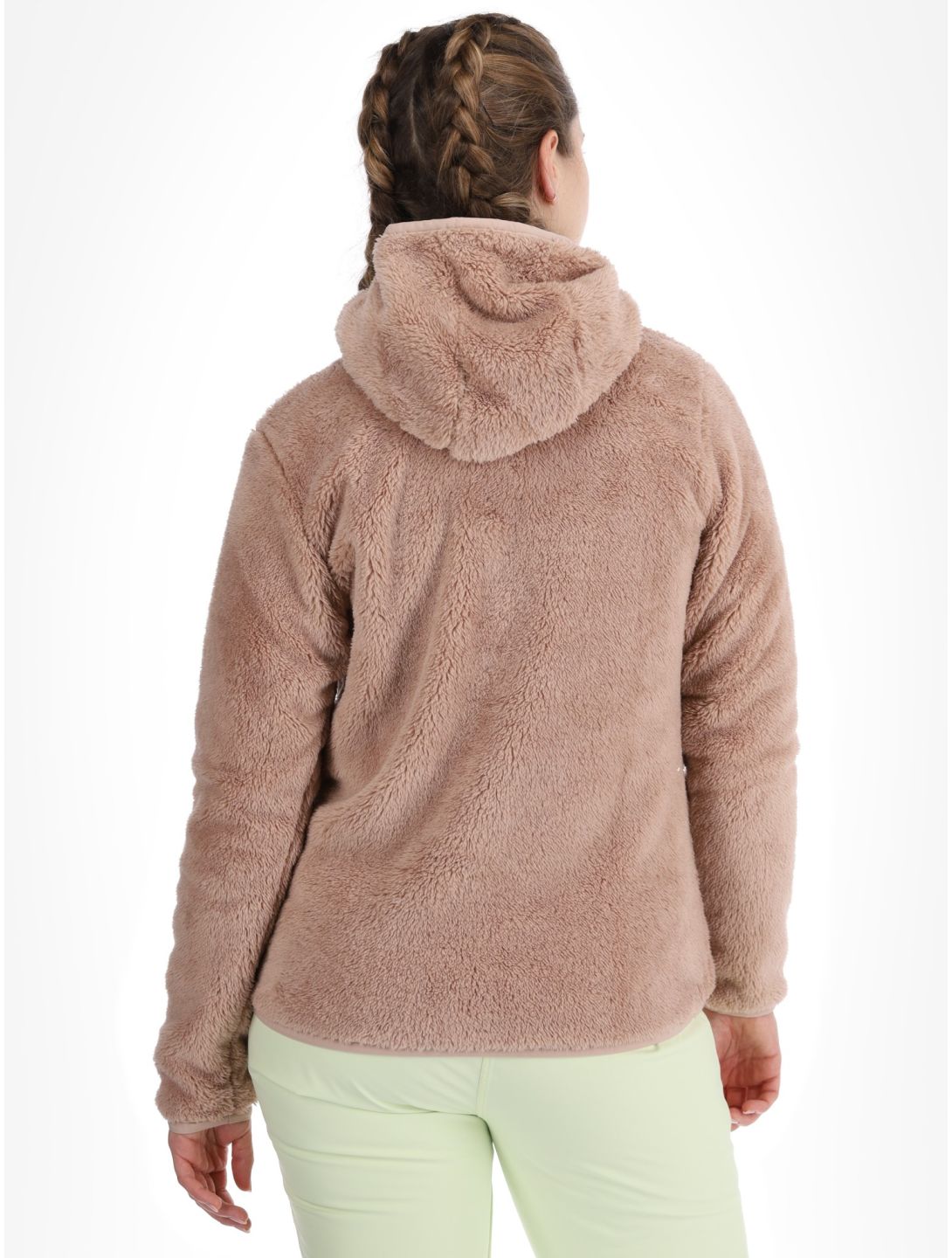 Picture, Izimo Fz Fleece chaleco mujeres Roebuck marrón 