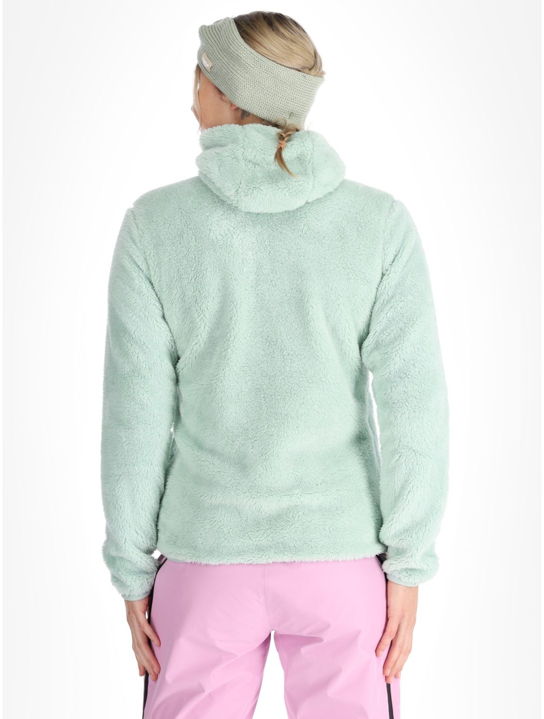 Picture, Izimo Fz Fleece chaleco mujeres Silt Green verde 