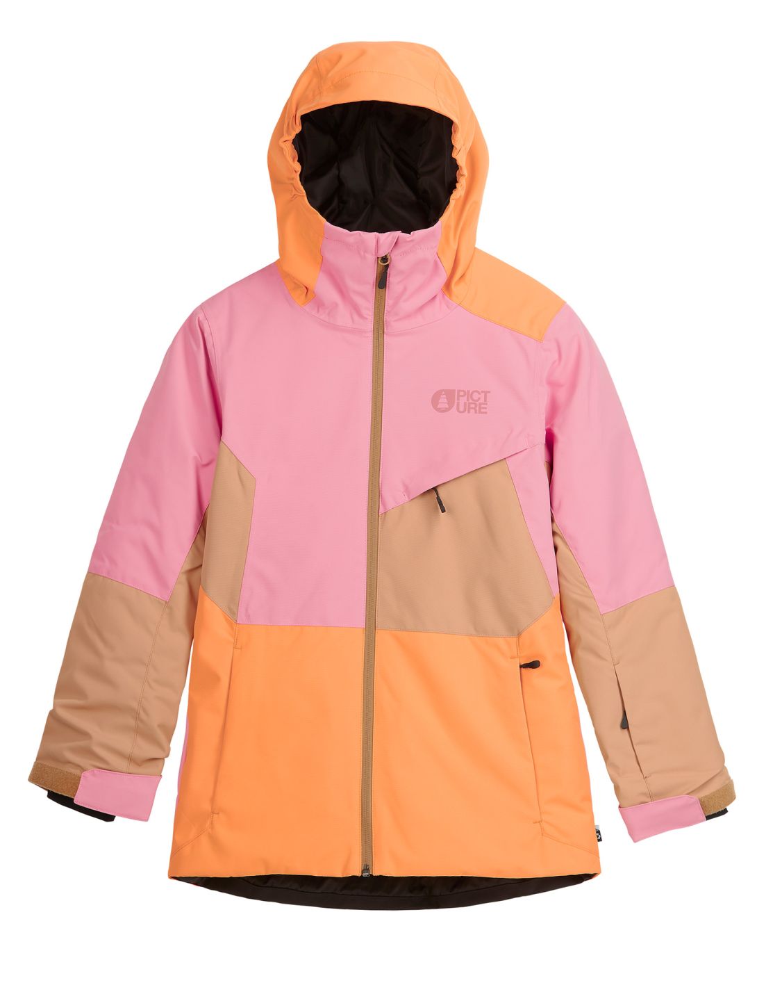 Picture, Kamelya chaqueta de esquí niños Cashmere Rose beige, naranja, rosa 