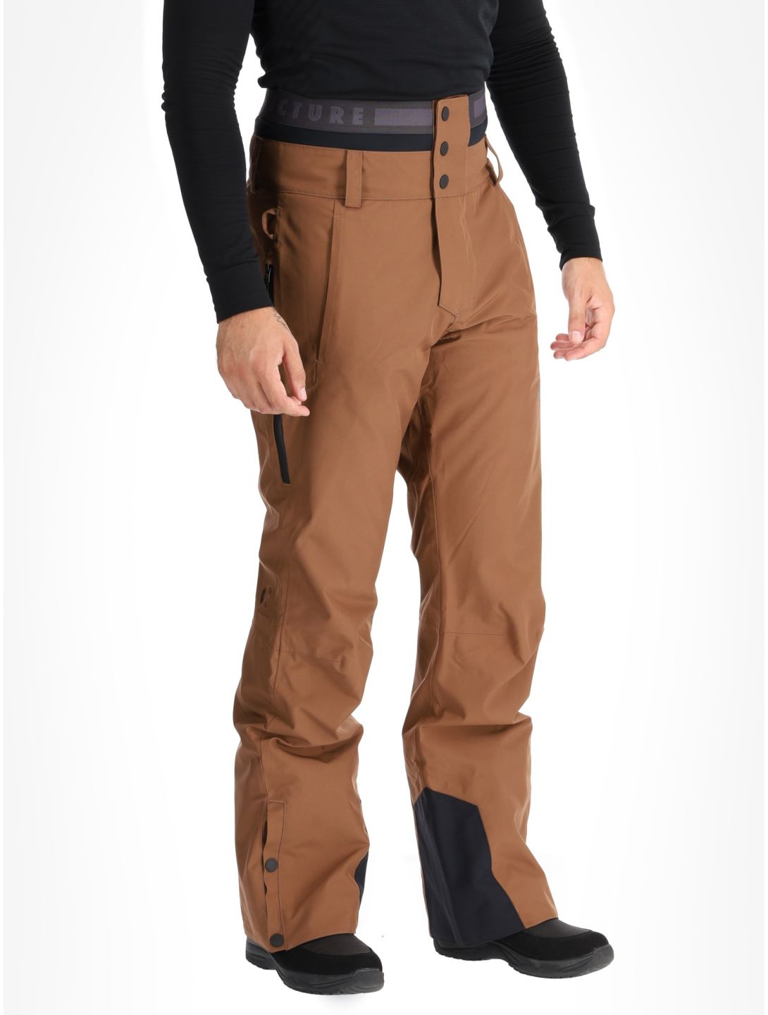 Picture, Object pantalones de esquí hombres Cocoa Brown marrón 