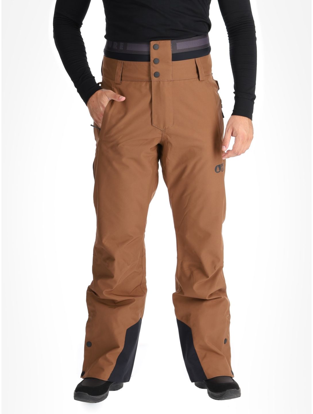 Picture, Object pantalones de esquí hombres Cocoa Brown marrón 