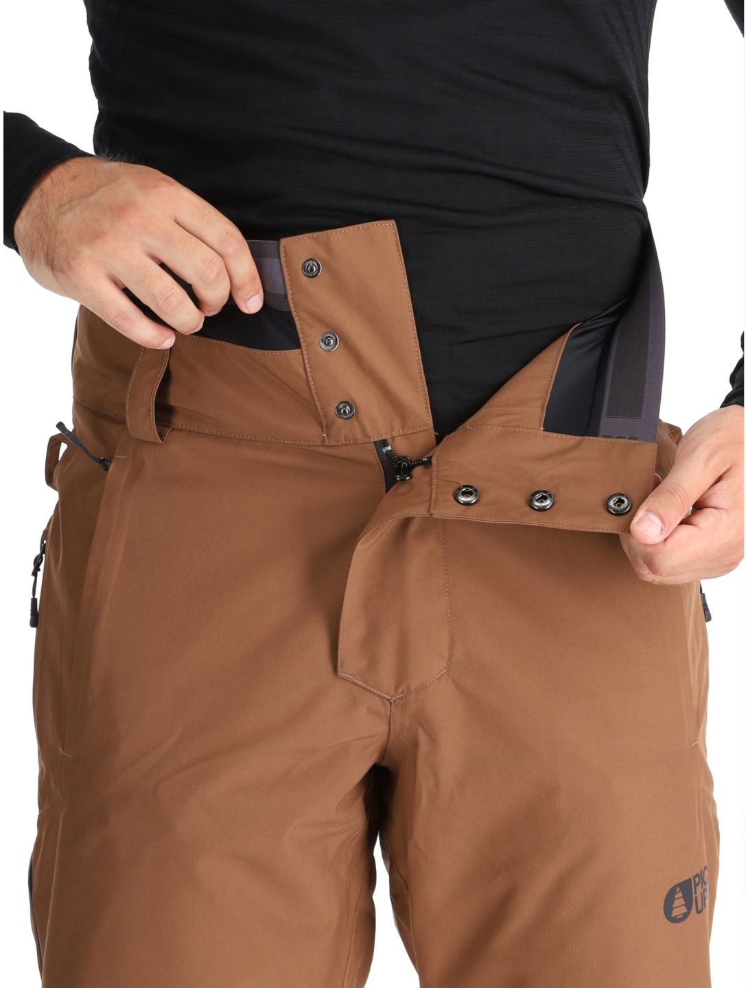 Picture, Object pantalones de esquí hombres Cocoa Brown marrón 