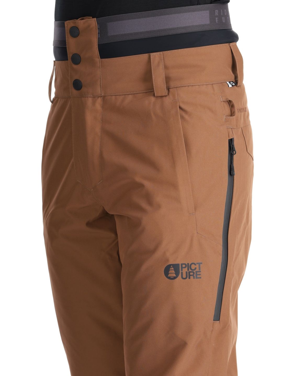 Picture, Object pantalones de esquí hombres Cocoa Brown marrón 