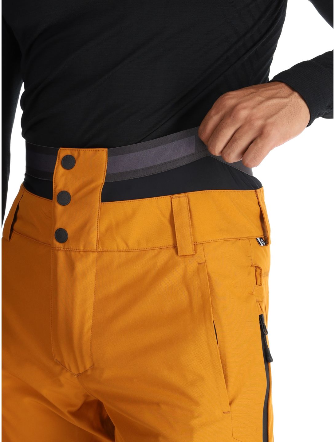 Picture, Object pantalones de esquí hombres Honey marrón 