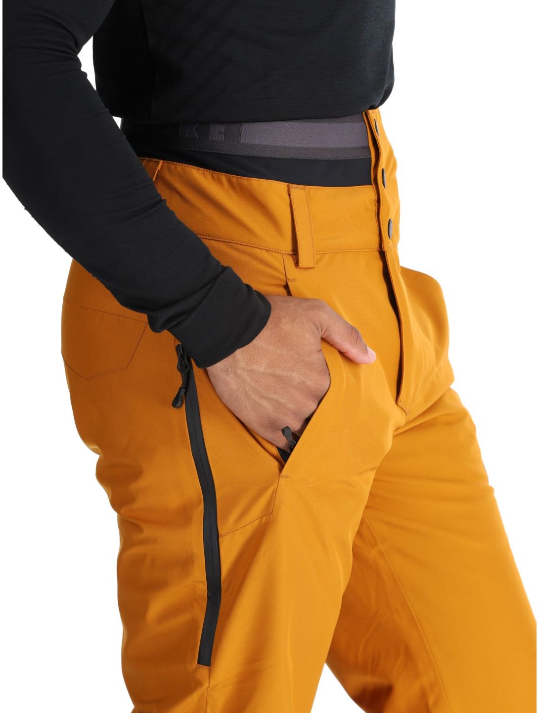 Picture, Object pantalones de esquí hombres Honey marrón 