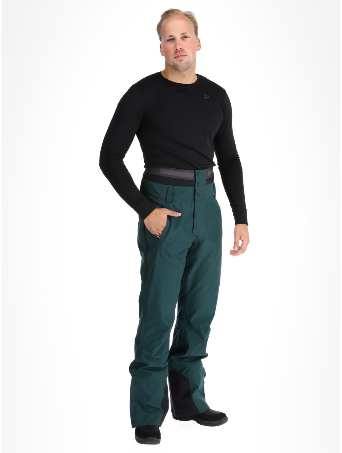 Picture, Object pantalones de esquí hombres Ponderosa Pine verde 