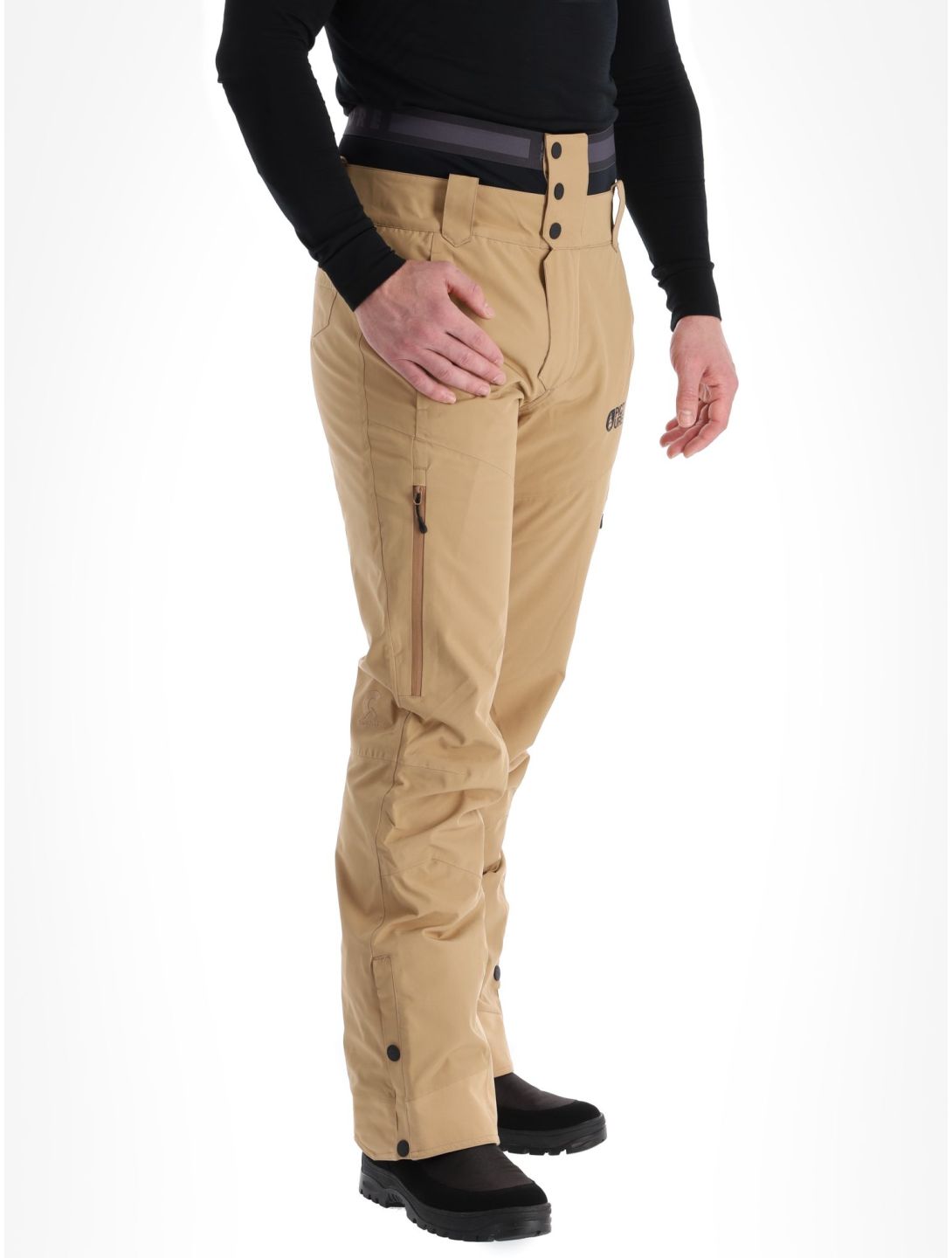 Picture, Object pantalones de esquí hombres Tannin beige 