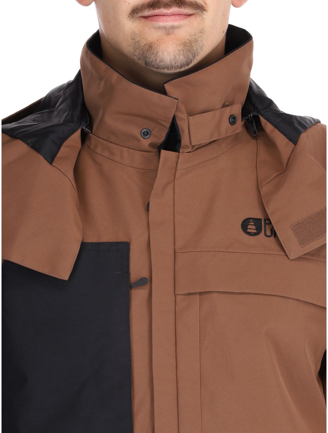 Picture, Owenn chaqueta de esquí hombres Cocoa Brown marrón 