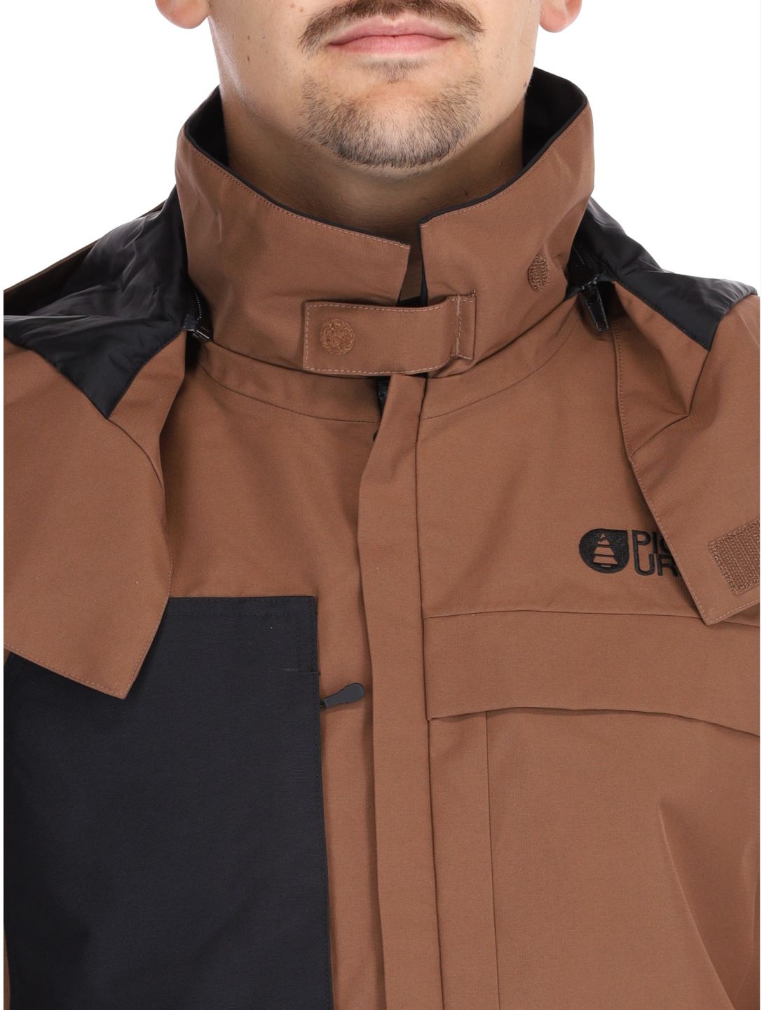 Picture, Owenn chaqueta de esquí hombres Cocoa Brown marrón 