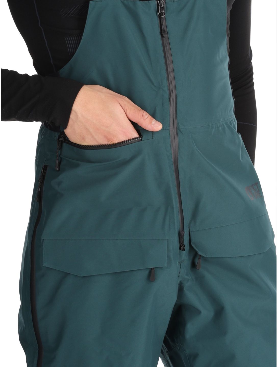 Picture, Ozonn 3L pantalones de esquí hardshell hombres Ponderosa verde 