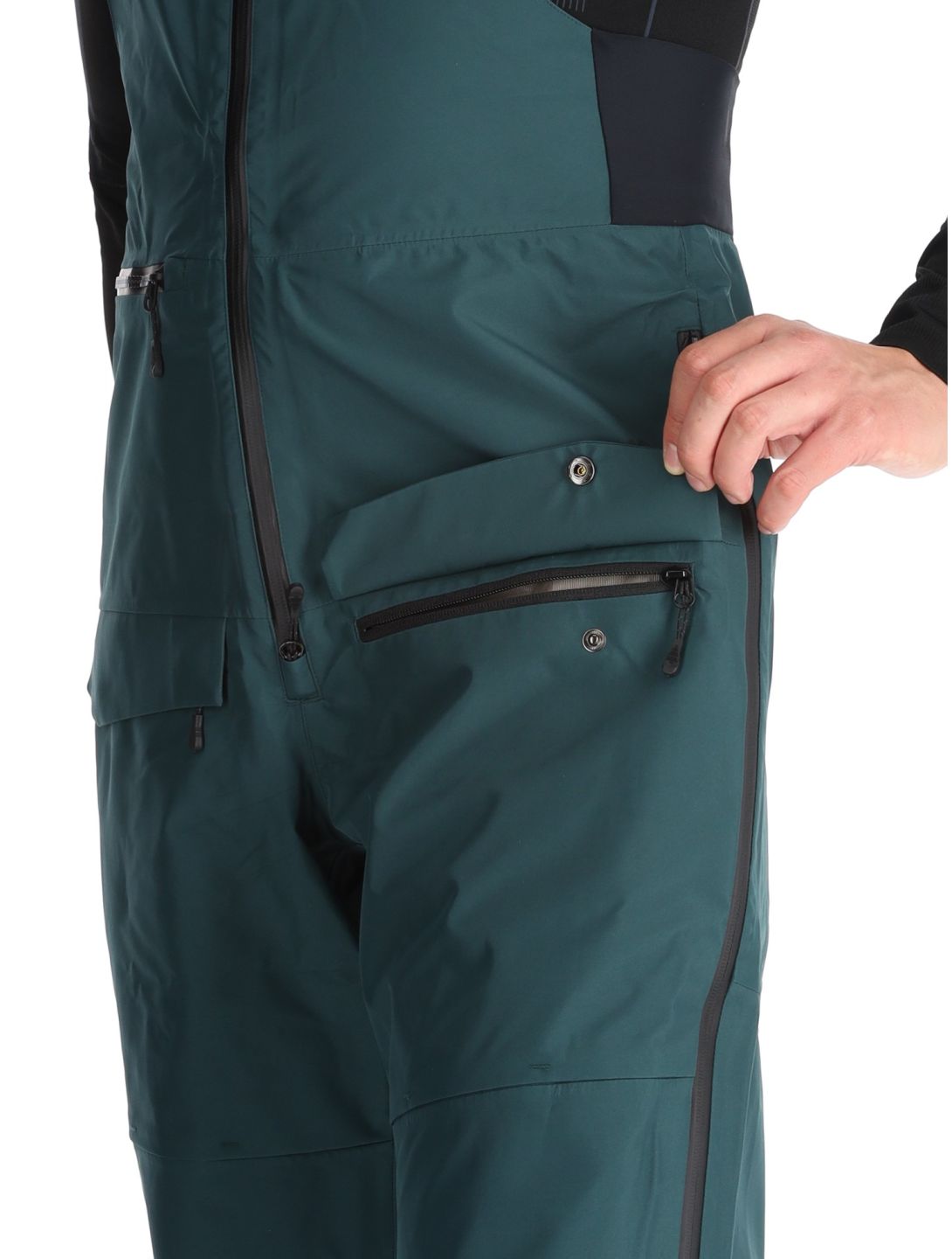 Picture, Ozonn 3L pantalones de esquí hardshell hombres Ponderosa verde 