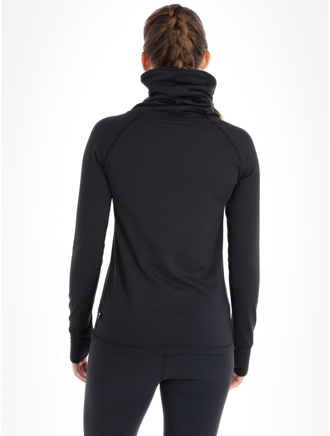 Picture, Pagaya High Fleece camisa termoactiva mujeres Black negro 