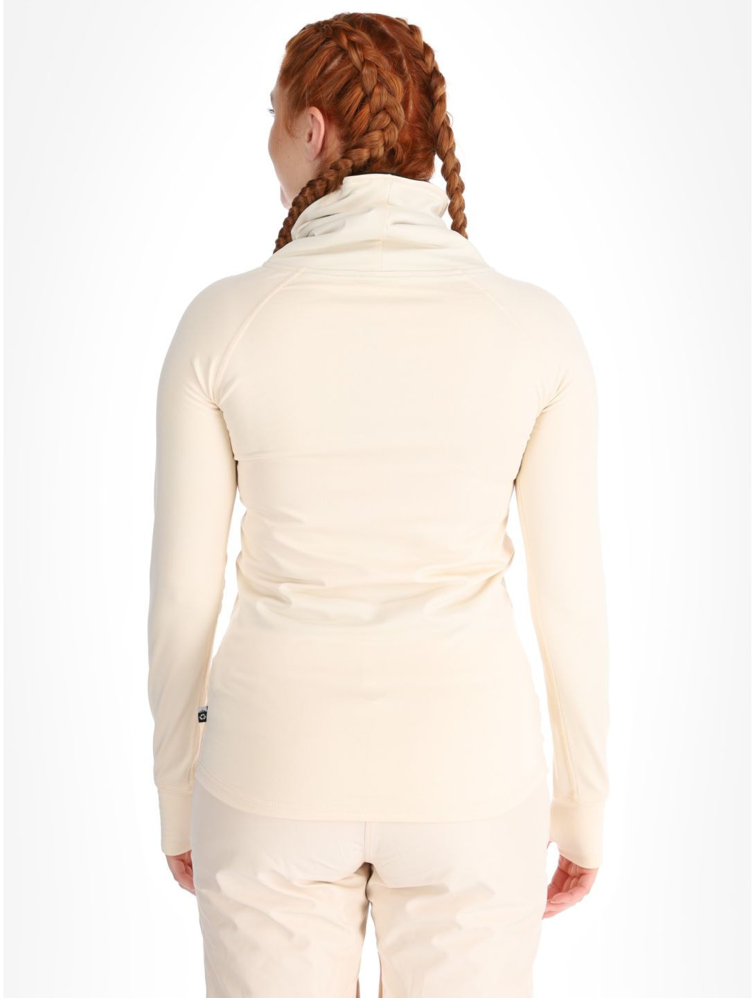 Picture, Pagaya High Fleece camisa termoactiva mujeres Vanilla beige 