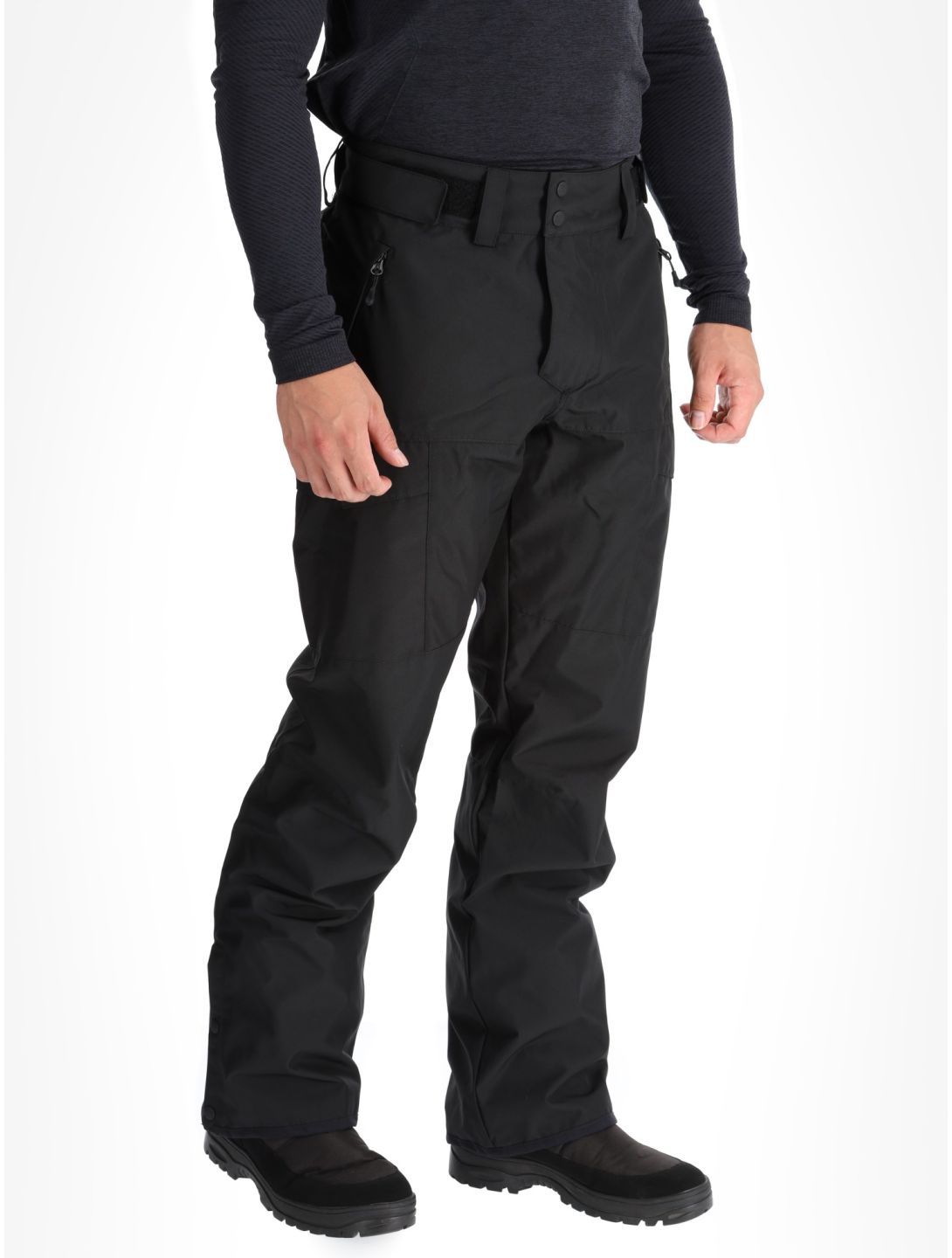 Picture, Plan pantalones de esquí hombres Black negro 