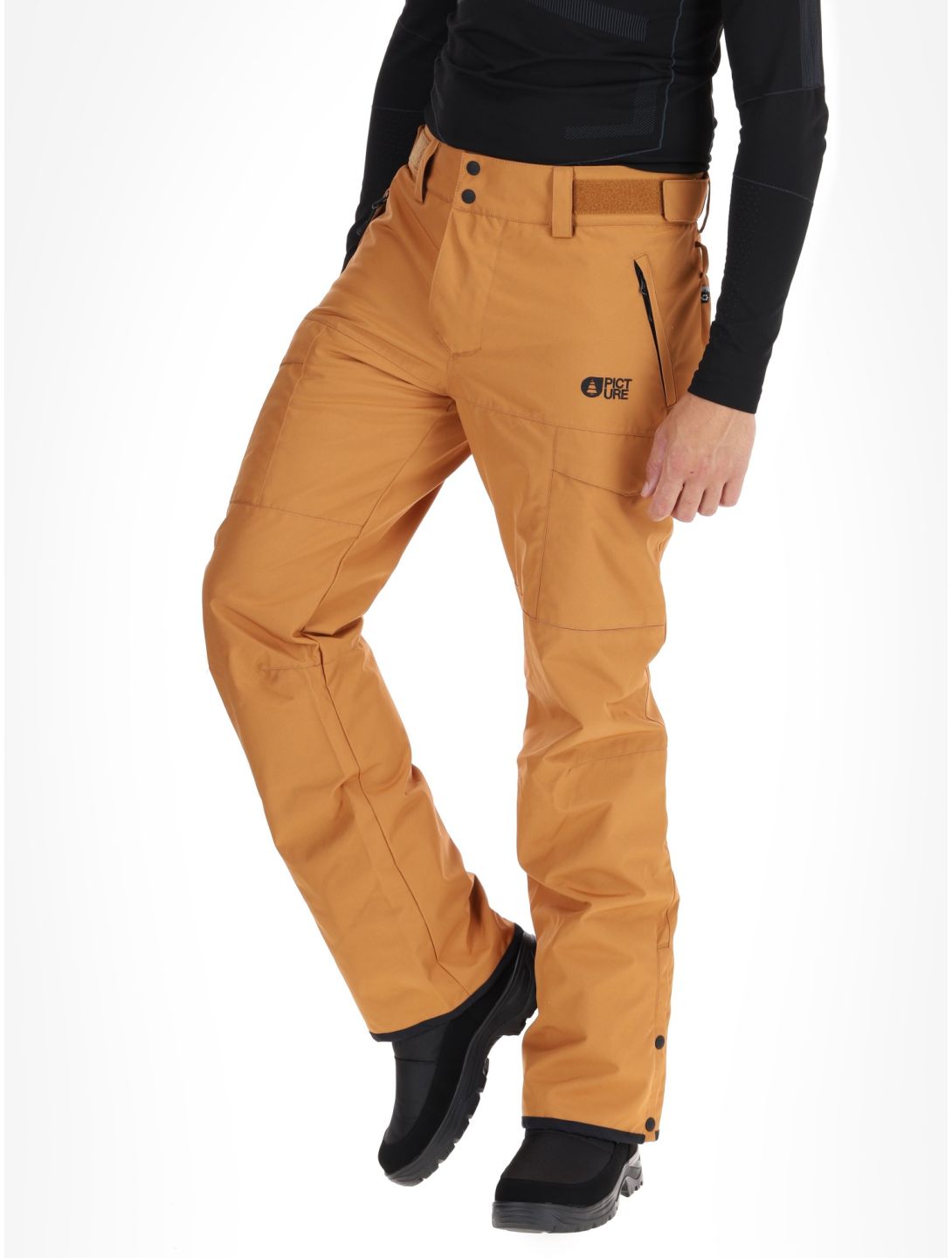 Picture, Plan pantalones de esquí hombres Brown Sugar marrón 