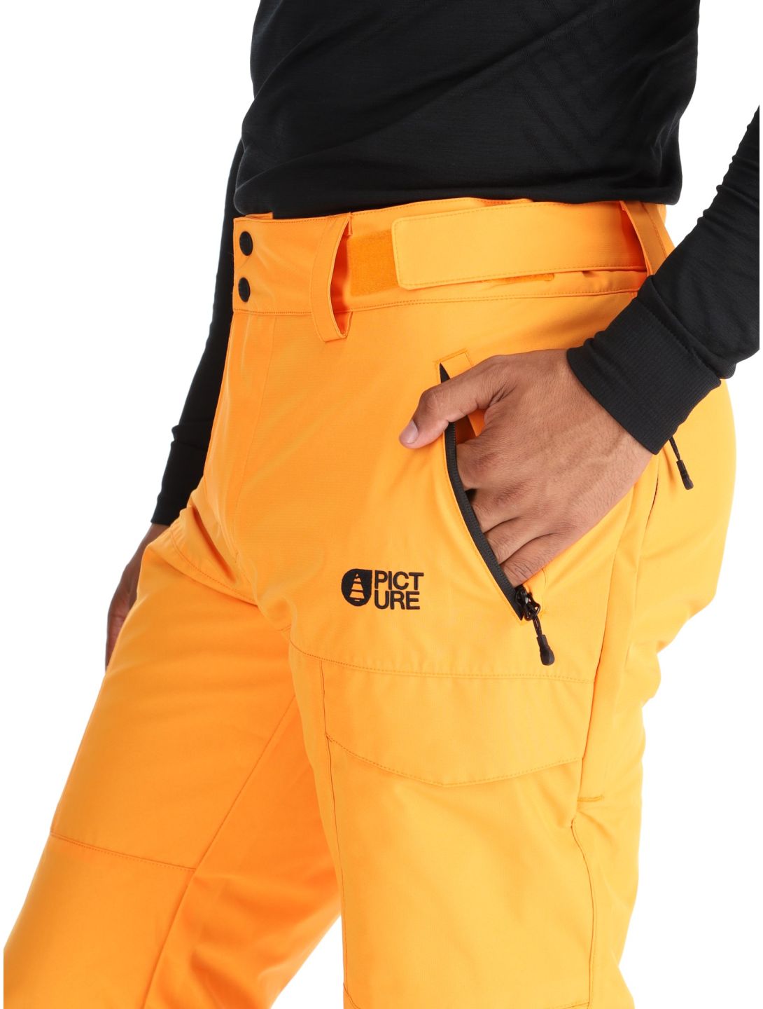 Picture, Plan pantalones de esquí hombres Carrot naranja 