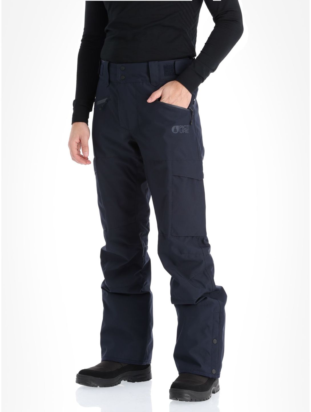 Picture, Plan pantalones de esquí hombres Dark Blue azul 