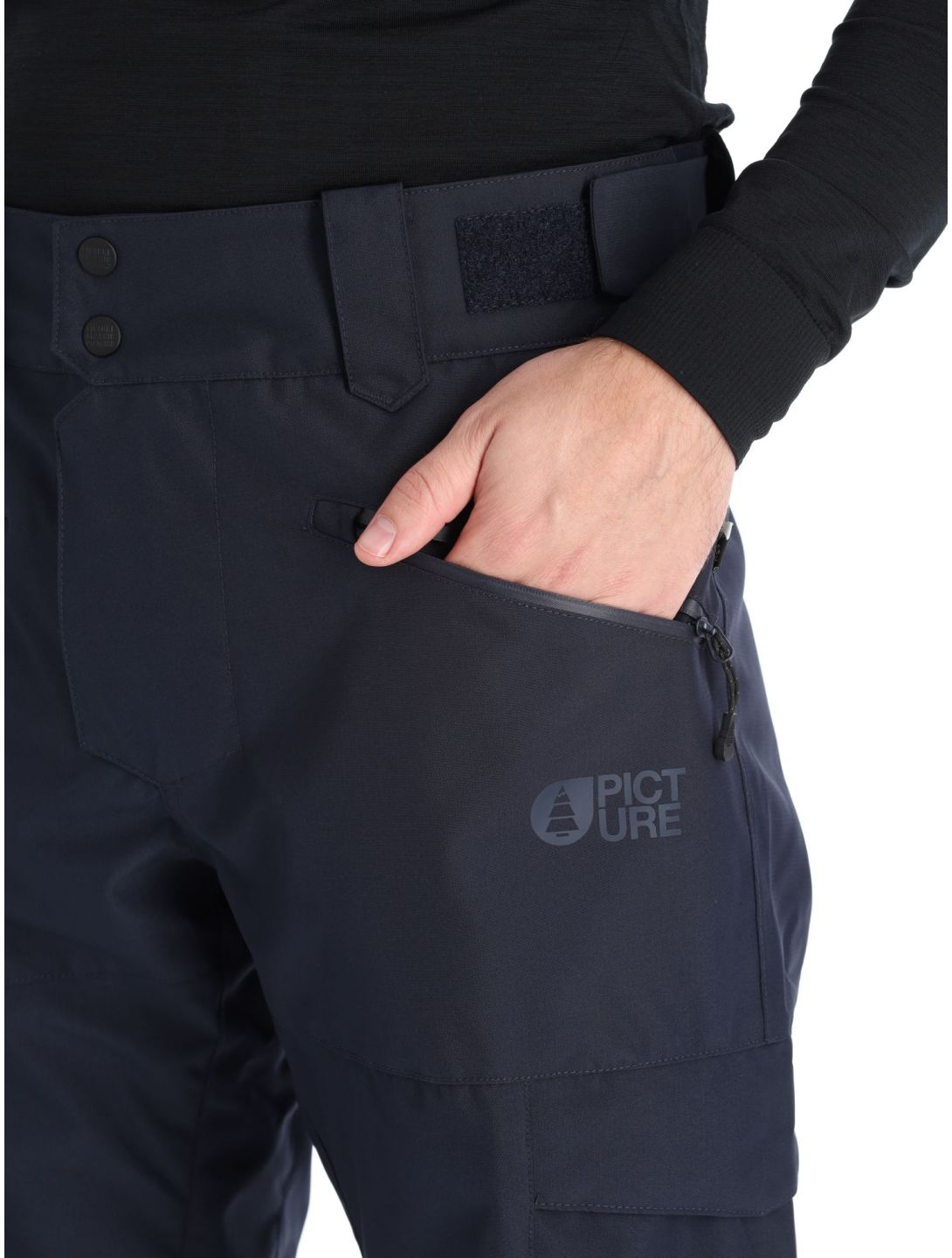 Picture, Plan pantalones de esquí hombres Dark Blue azul 