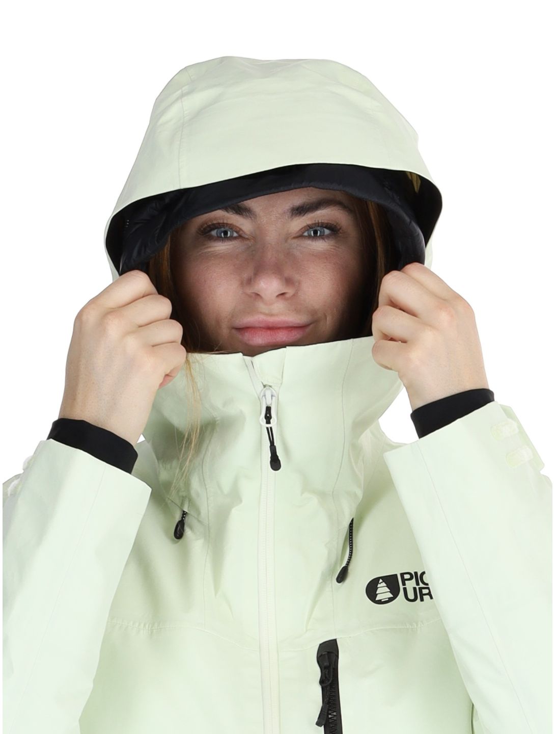 Picture, Sylva 3L chaqueta de esquí hardshell mujeres Lime Cream verde 