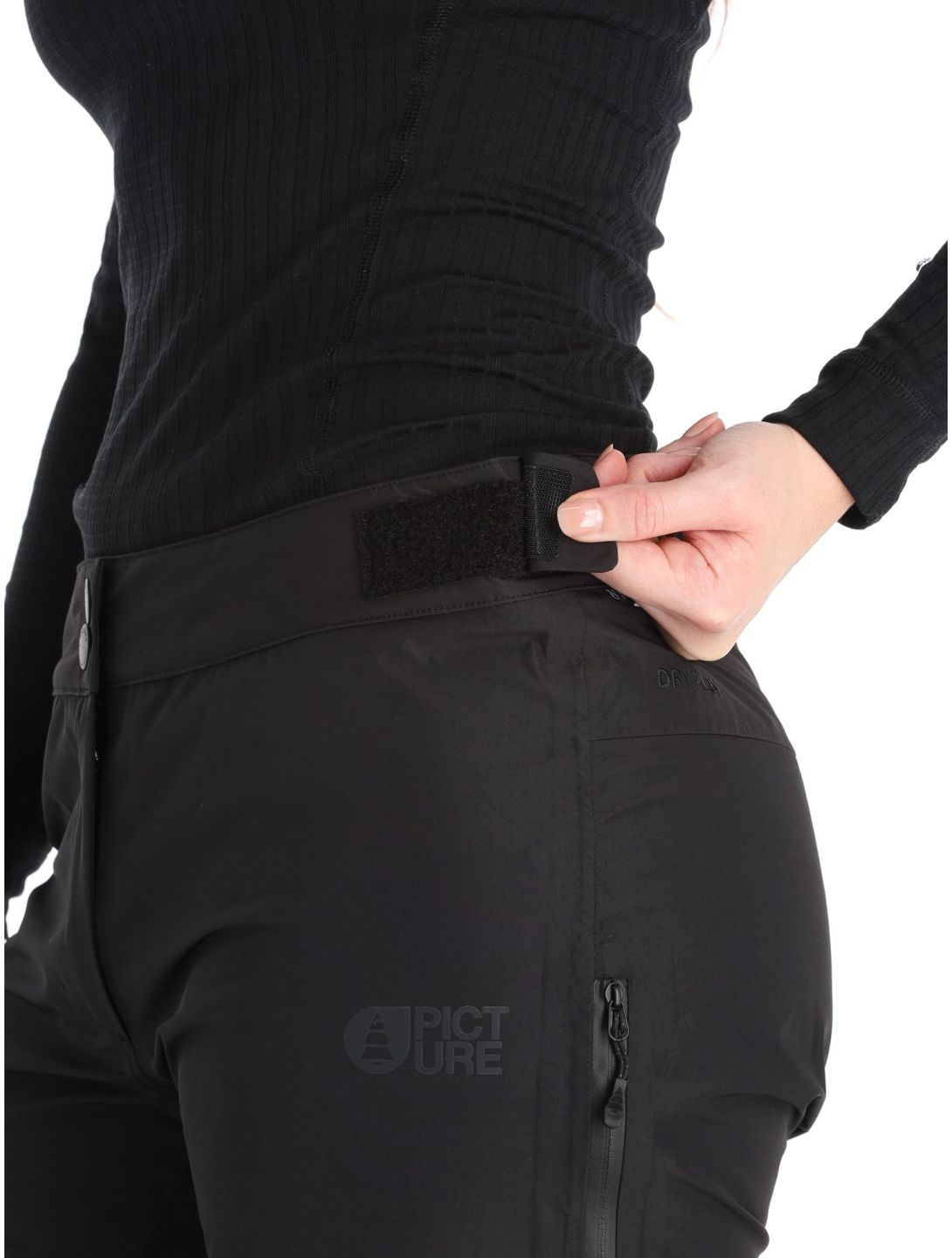 Picture, Sylva 3L pantalones de esquí hardshell mujeres Black negro 