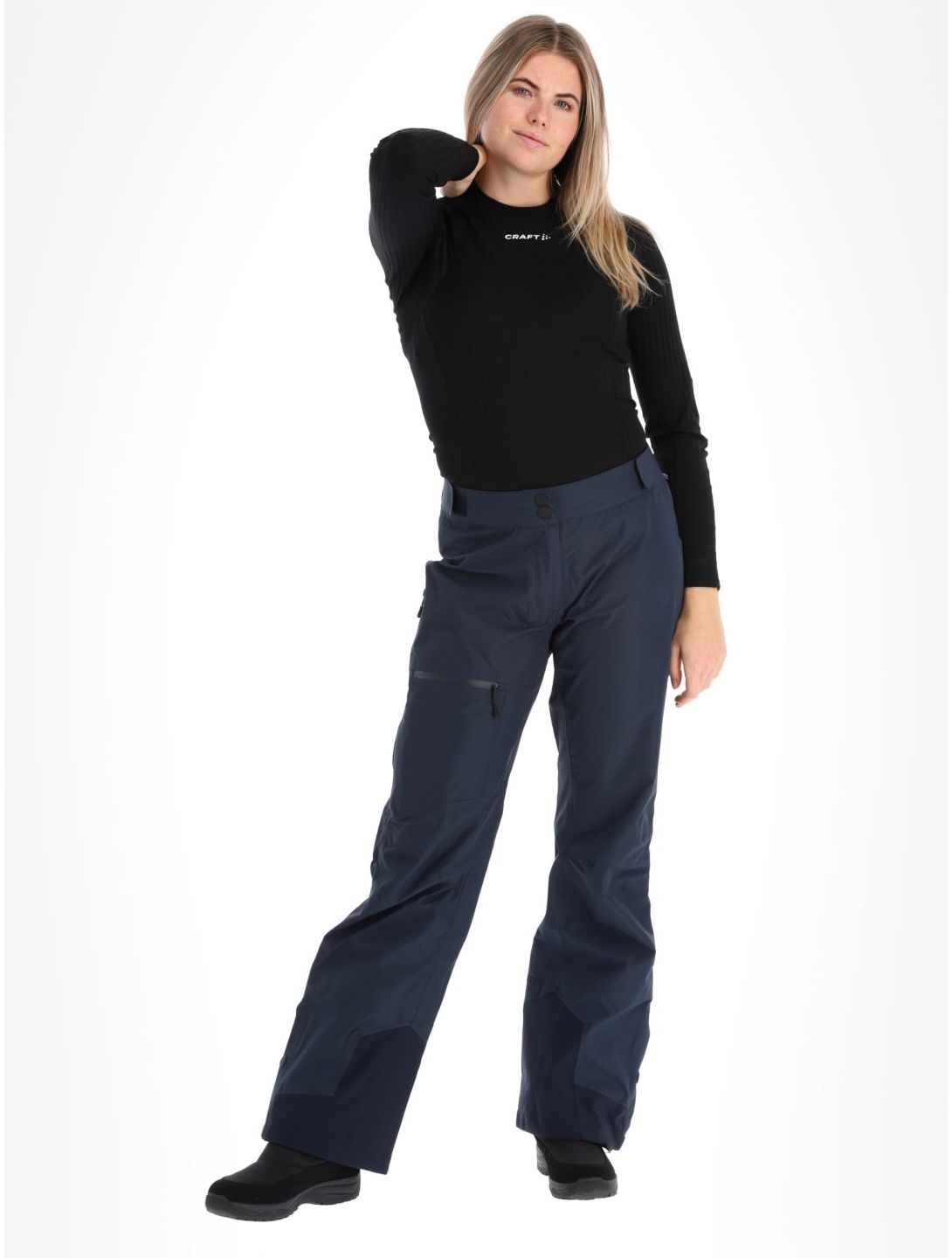 Picture, Sylva 3L pantalones de esquí hardshell mujeres Dark Blue azul 