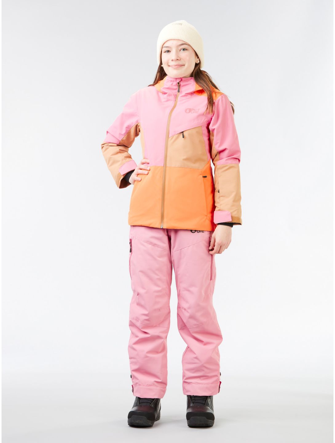 Picture, Time pantalones de esquí niños Cashmere Rose rosa 