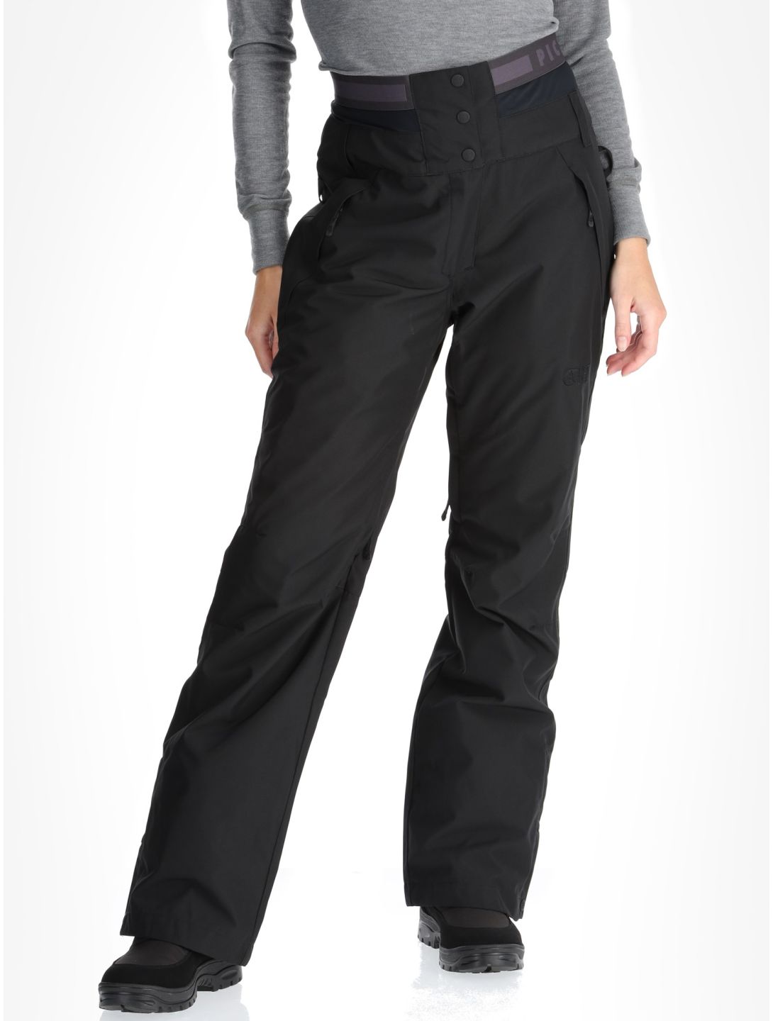 Picture, Treva pantalones de esquí mujeres Black negro 