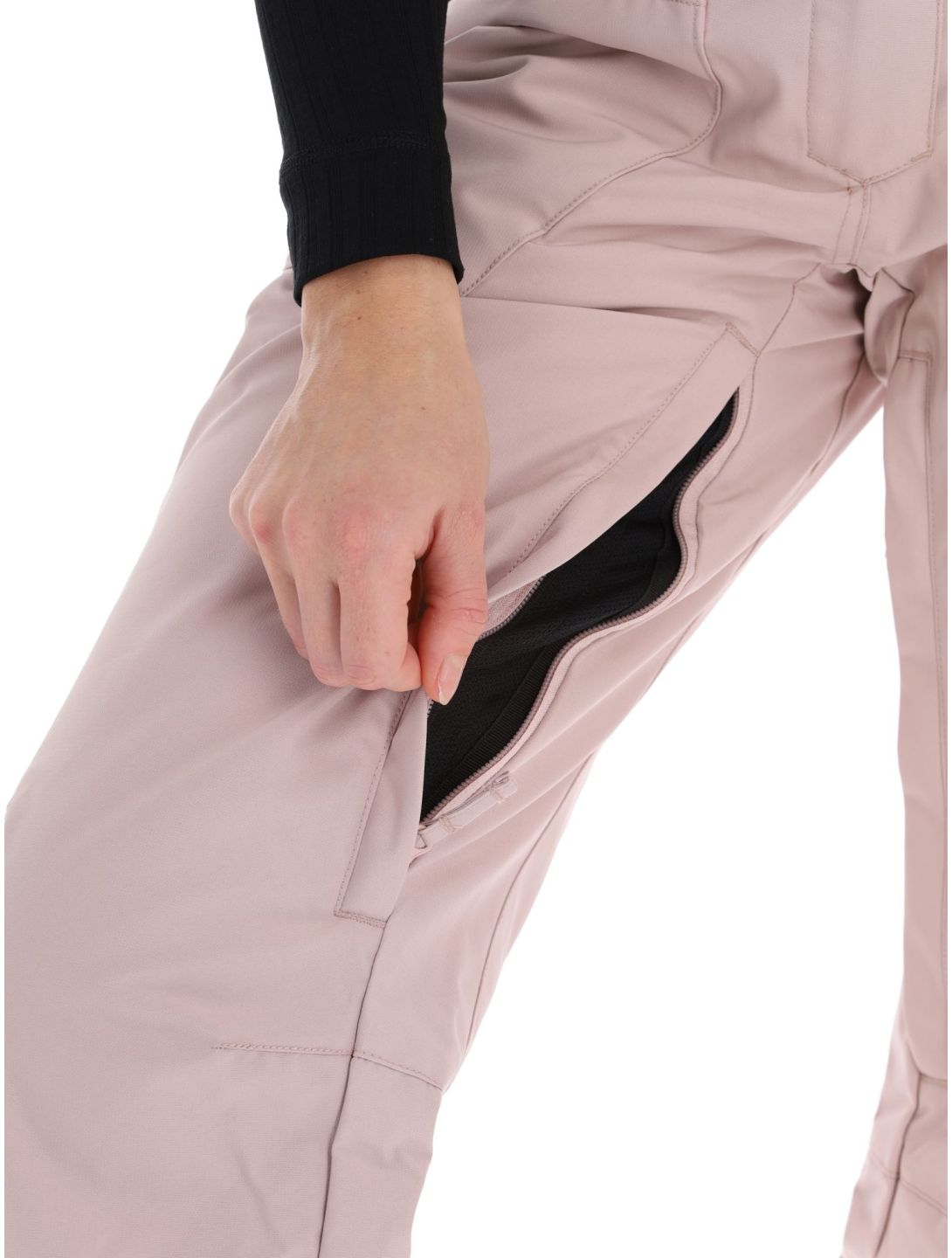 Picture, Treva pantalones de esquí mujeres Shadow Gray rosa 