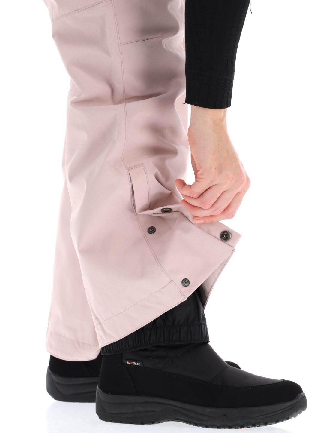 Picture, Treva pantalones de esquí mujeres Shadow Gray rosa 