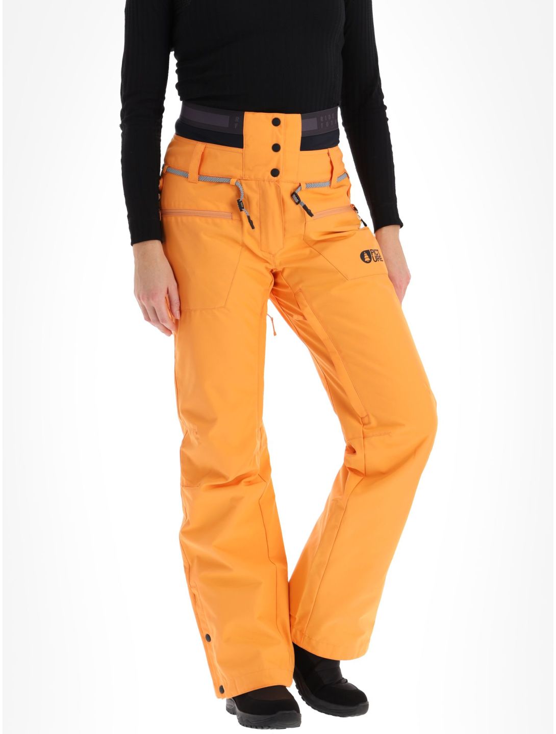 Picture, Treva pantalones de esquí mujeres Tangerine naranja 