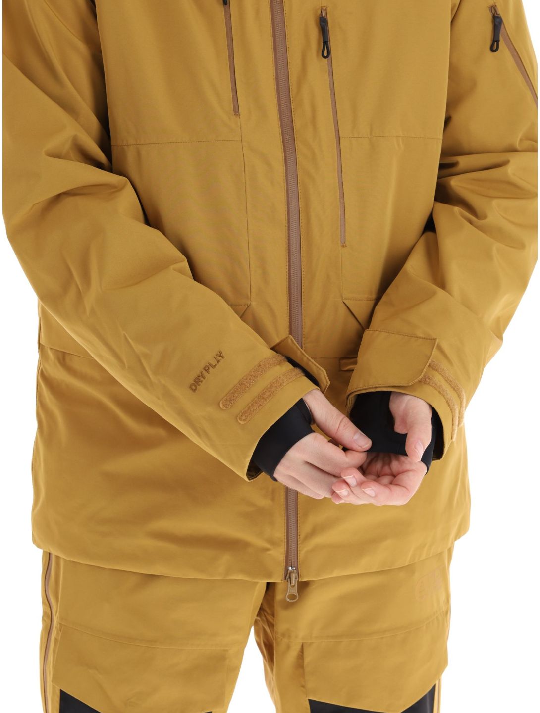 Picture, U55 chaqueta de esquí hombres Wood Thrush marrón 