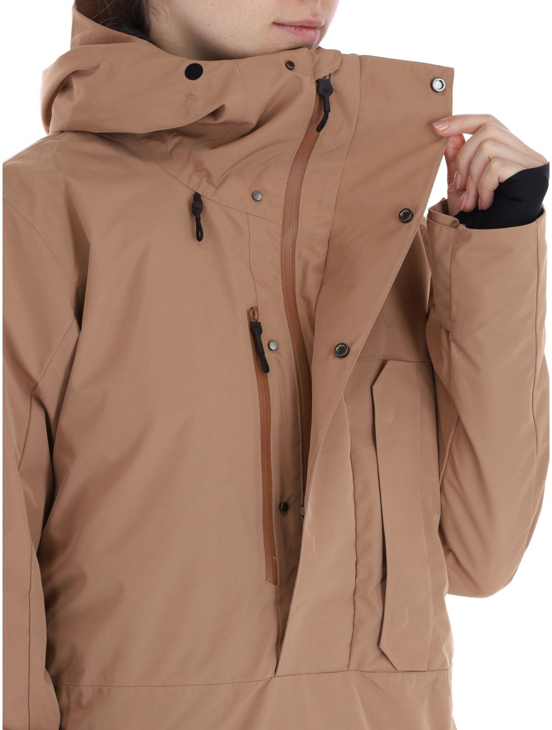 Picture, U64 anorak mujeres Mocha marrón 