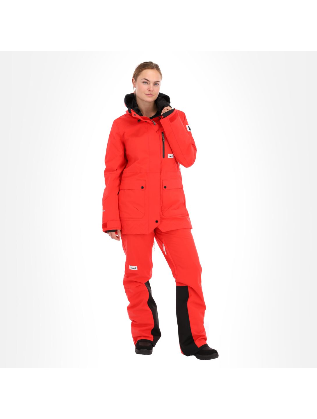 Planks, All-Time Insulated Jacket chaqueta de esquí mujeres hot rojo