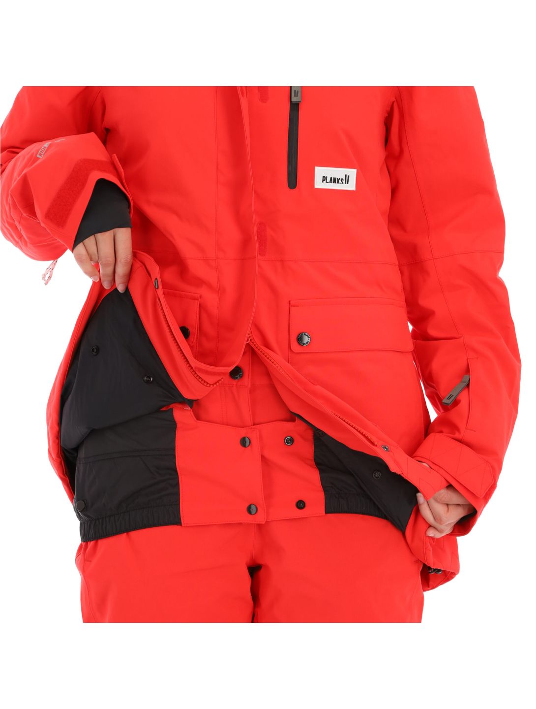 Planks, All-Time Insulated Jacket chaqueta de esquí mujeres hot rojo